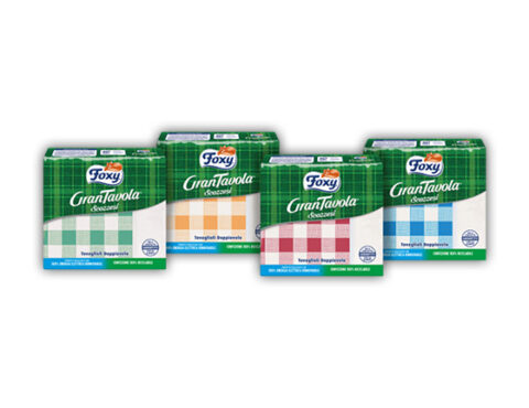 Χαρτοπετσέτες Gran Tavola καρό